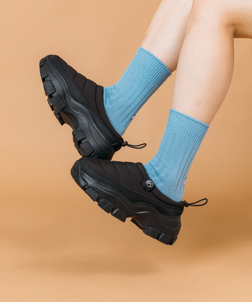 FREAK'S STORE（フリークスストア）の「限定展開 ボリュームソール ナイロンモックシューズ / スリッポン（スニーカー・メンズ・ブラック・25.0cm/24.0cm/23.0cm/28.0cm/27.0cm/26.0cm）」の15枚目の写真