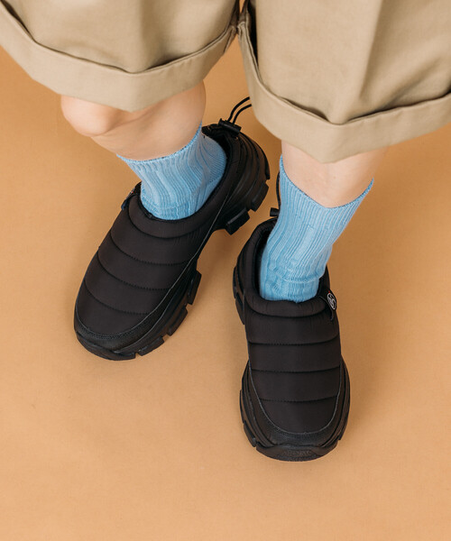 FREAK'S STORE（フリークスストア）の「限定展開 ボリュームソール ナイロンモックシューズ / スリッポン（スニーカー・メンズ・ブラック・25.0cm/24.0cm/23.0cm/28.0cm/27.0cm/26.0cm）」の17枚目の写真