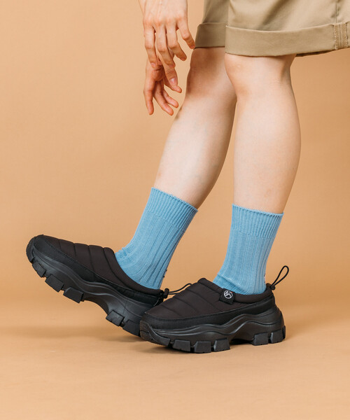 FREAK'S STORE（フリークスストア）の「限定展開 ボリュームソール ナイロンモックシューズ / スリッポン（スニーカー・メンズ・ブラック・25.0cm/24.0cm/23.0cm/28.0cm/27.0cm/26.0cm）」の21枚目の写真