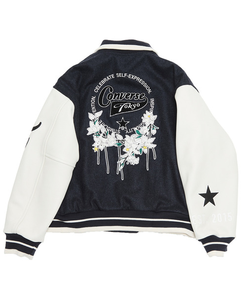 SKOOKUM(スクーカム)の「【SKOOKUM】VARSITY JACKET(スタジャン・レディース・ブラウン/ネイビー・SMALL/MEDIUM)」の6枚目の写真