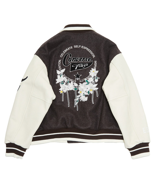 SKOOKUM(スクーカム)の「【SKOOKUM】VARSITY JACKET(スタジャン・レディース・ブラウン/ネイビー・SMALL/MEDIUM)」の8枚目の写真