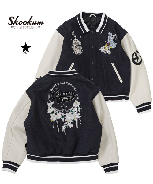 セール】【SKOOKUM】VARSITY JACKET（スタジャン）｜SKOOKUM