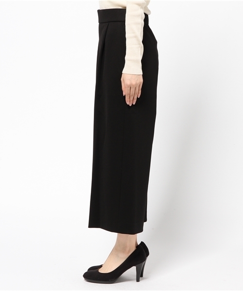 La TOTALITE（ラトータリテ）の「コンパクトカルゼワイドパンツ（その他パンツ・レディース・ブラック/カーキ・36/38）」の4枚目の写真