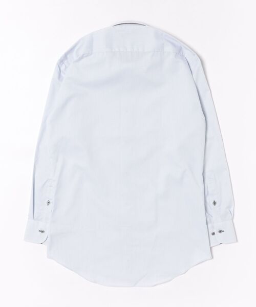 TOKYO SHIRTS（トウキョウシャツ）の「【超形態安定】形態安定ノンアイロン ボタンダウン 長袖ビジネスワイシャツ（ビジネスシャツ・メンズ・グレー・首回り39cm-裄丈80cm/首回り39cm-裄丈84cm/首回り41cm-裄丈82cm/首回り41cm-裄丈86cm/首回り42cm-裄丈82cm/首回り42cm-裄丈86cm/首回り43cm-裄丈82cm/首回り43cm-裄丈86cm/首回り37cm-裄丈80cm/首回り37cm-裄丈84cm）」の7枚目の写真
