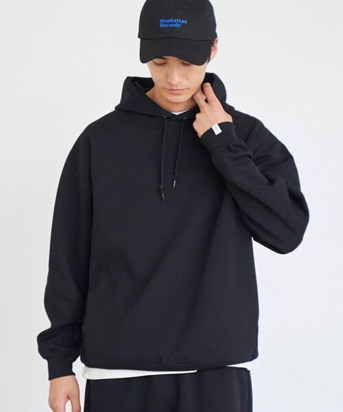 coen(コーエン)の「クリーンプラススウェットプルオーバーパーカー【防汚(食品汚れ)、UVカット】(パーカー・メンズ・ライトグレー/ダークグレー/ブラック・S/M/L/XL)」の1枚目の写真