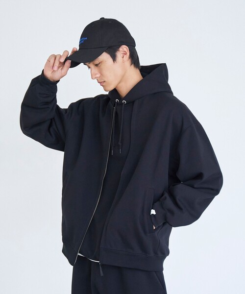 coen(コーエン)の「クリーンプラススウェットプルオーバーパーカー【防汚(食品汚れ)、UVカット】(パーカー・メンズ・ライトグレー/ダークグレー/ブラック・S/M/L/XL)」の5枚目の写真