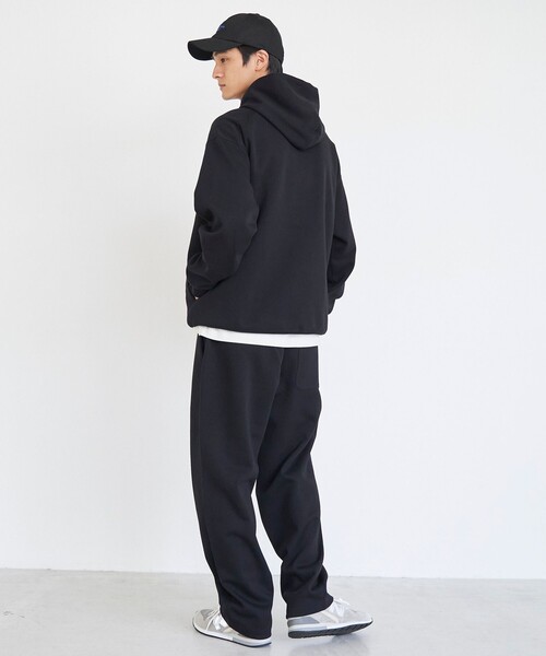 coen(コーエン)の「クリーンプラススウェットプルオーバーパーカー【防汚(食品汚れ)、UVカット】(パーカー・メンズ・ライトグレー/ダークグレー/ブラック・S/M/L/XL)」の9枚目の写真