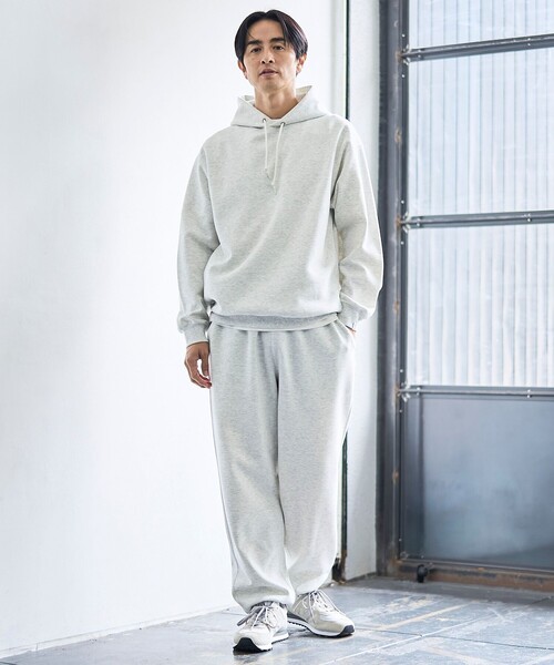 coen(コーエン)の「クリーンプラススウェットプルオーバーパーカー【防汚(食品汚れ)、UVカット】(パーカー・メンズ・ライトグレー/ダークグレー/ブラック・S/M/L/XL)」の14枚目の写真