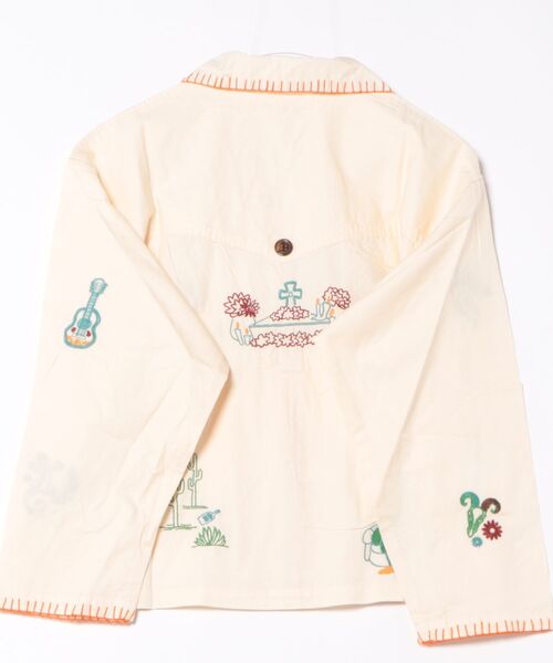 チャイハネ（チャイハネ）の「【チャイハネ】ベラディア刺繍シャツ（シャツ/ブラウス・レディース・ブラウン/ホワイト・FREE）」の8枚目の写真