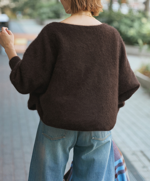 Spick and Span ルーズニット　新品タグ付き　フレームワーク スピック＆スパン Spick & Span 《予約》Higuchi*Sアラン柄