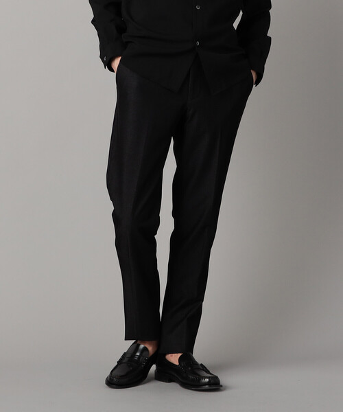 COMME CA MEN(コムサメン)の「【セットアップ対応】2WAY デニムルックジャージー パンツ(その他パンツ・メンズ・ネイビー/ブラック・M/L/S)」の1枚目の写真