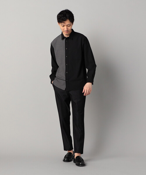 COMME CA MEN(コムサメン)の「【セットアップ対応】2WAY デニムルックジャージー パンツ(その他パンツ・メンズ・ネイビー/ブラック・M/L/S)」の17枚目の写真