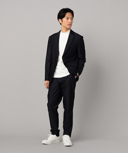 COMME CA MEN(コムサメン)の「【セットアップ対応】2WAY デニムルックジャージー パンツ(その他パンツ・メンズ・ネイビー/ブラック・M/L/S)」の22枚目の写真