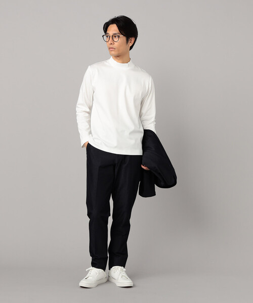 COMME CA MEN(コムサメン)の「【セットアップ対応】2WAY デニムルックジャージー パンツ(その他パンツ・メンズ・ネイビー/ブラック・M/L/S)」の13枚目の写真