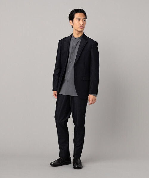COMME CA MEN(コムサメン)の「【セットアップ対応】2WAY デニムルックジャージー パンツ(その他パンツ・メンズ・ネイビー/ブラック・M/L/S)」の15枚目の写真