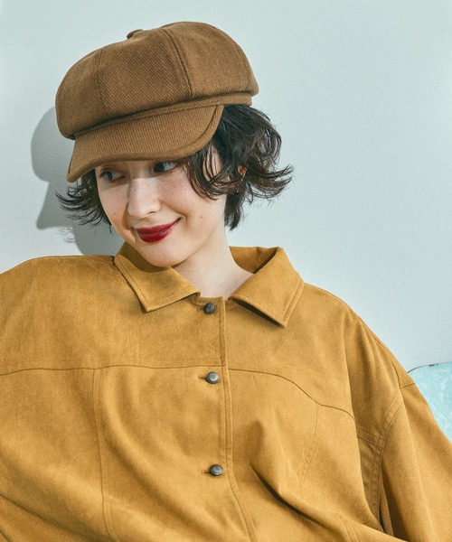 niko and...（ニコアンド）の「オリジナルキャスケット（キャスケット・レディース・ブラウン/グレー/ブラック・0）」の5枚目の写真