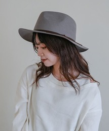 ミドルブリムフェルト 中折れハット XLサイズ