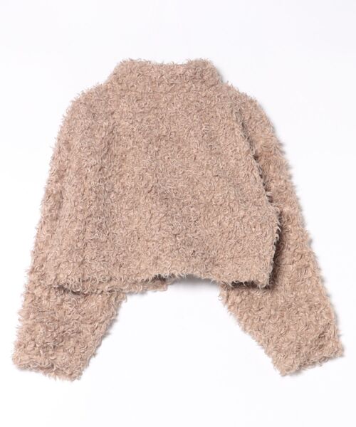 チャイハネ（チャイハネ）の「【チャイハネ】モケリプードルファージャケット（その他アウター・レディース・グレー/ホワイト/ライトベージュ・FREE）」の18枚目の写真