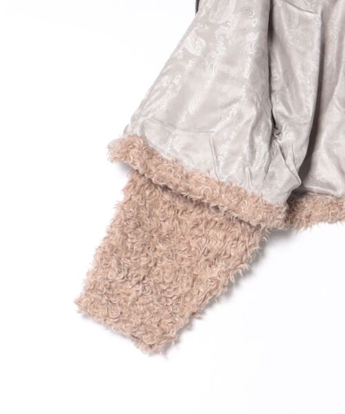 チャイハネ（チャイハネ）の「【チャイハネ】モケリプードルファージャケット（その他アウター・レディース・グレー/ホワイト/ライトベージュ・FREE）」の19枚目の写真