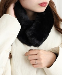 FUNALIVE（ファンアライブ）の「もこもこマグネットティペット（ネックウォーマー/スヌード）」