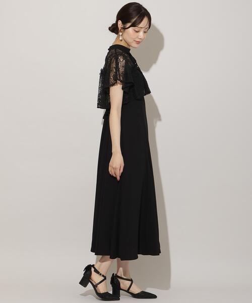 WILLSELECTION(ウィルセレクション)の「タックリボンレースブラウス×バックレースアップワンピース(ドレス・レディース・サックスブルー/ブラック/ピンク・FREE)」の16枚目の写真