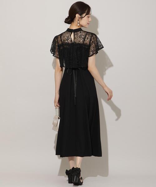 WILLSELECTION（ウィルセレクション）の「タックリボンレースブラウス×バックレースアップワンピース（ドレス・レディース・サックスブルー/ブラック/ピンク・FREE）」の17枚目の写真