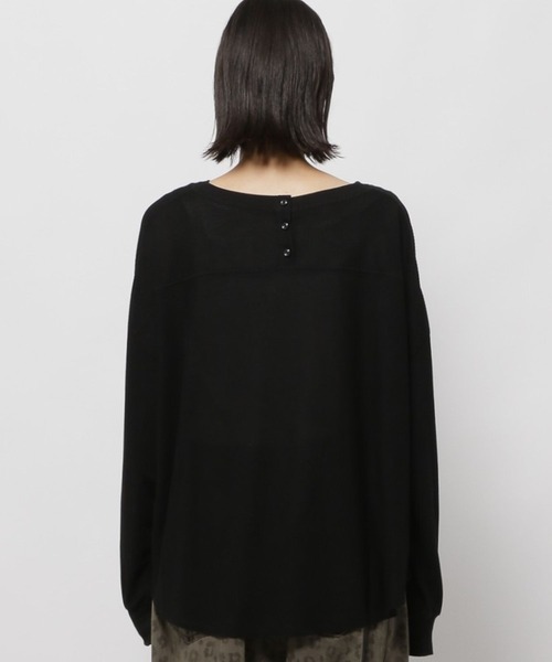 セール】2WAYネックワッフルプルオーバー（Tシャツ/カットソー