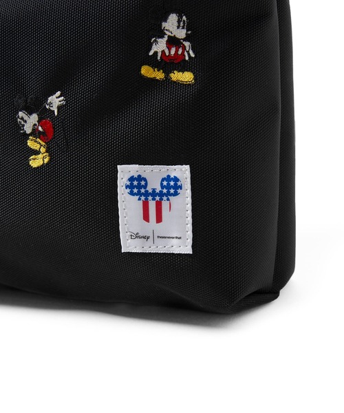 thisisneverthat（ディスイズネバーザット）の「TNT_Multi Mickey_Pouch Bag（ショルダーバッグ・メンズ・ブラック・FREE）」の4枚目の写真