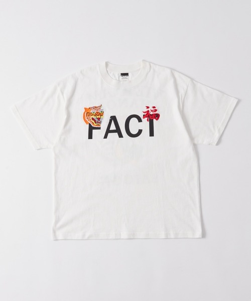 WHO'S WHO gallery（フーズフーギャラリー）の「【Sourcream/サワークリーム】虎刺繍ベトナムグラフィックT（Tシャツ/カットソー・レディース・ホワイト/チャコールグレー・SMALL/LARGE/MEDIUM）」の18枚目の写真