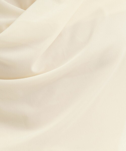 Cutie Blonde（キューティーブロンド）の「【S-LL】ベロア調ドレープデザインカットソー（Tシャツ/カットソー・レディース・ブラウン系その他/オフホワイト/チャコールグレー・01/02/03/04）」の7枚目の写真