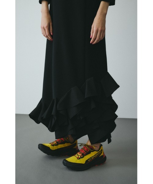 HeRIN.CYE(ヘリンドットサイ)の「CLO Volume hem dress CLOボリュームヘムドレス(ワンピース・レディース・ブラック・36/38)」の8枚目の写真