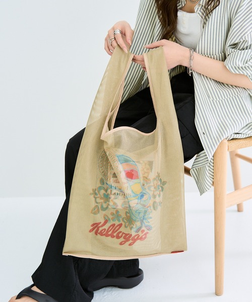 FRUIT OF THE LOOM(フルーツオブザルーム)の「【FRUIT OF THE LOOM】 VINTAGE Kellogg’s メッシュバッグ(エコバッグ/サブバッグ・メンズ・マルチ/その他2/その他3・FREE)」の10枚目の写真