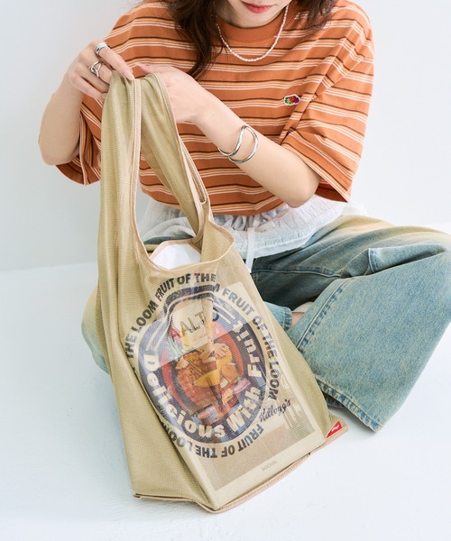 FRUIT OF THE LOOM(フルーツオブザルーム)の「【FRUIT OF THE LOOM】 VINTAGE Kellogg’s メッシュバッグ(エコバッグ/サブバッグ・メンズ・マルチ/その他2/その他3・FREE)」の13枚目の写真