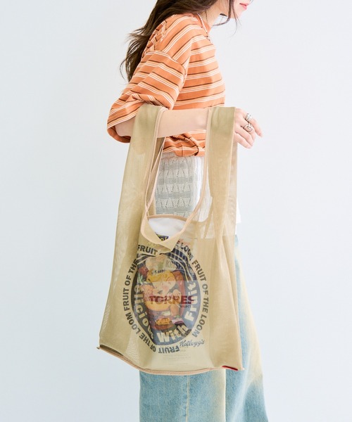 FRUIT OF THE LOOM(フルーツオブザルーム)の「【FRUIT OF THE LOOM】 VINTAGE Kellogg’s メッシュバッグ(エコバッグ/サブバッグ・メンズ・マルチ/その他2/その他3・FREE)」の14枚目の写真