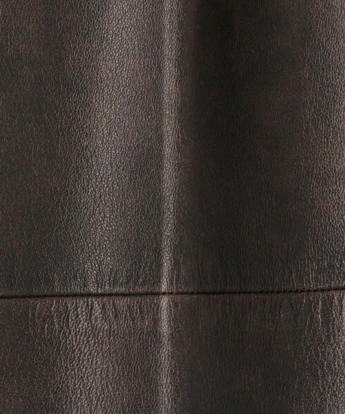 EDITION(エディション)の「クラッシュレザー スラックス(スラックス・メンズ・ダークブラウン・M/S)」の10枚目の写真