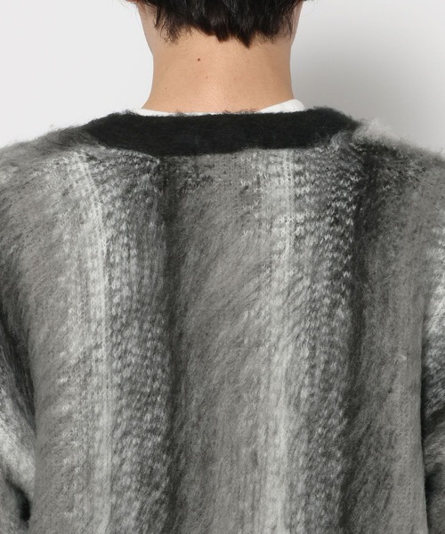 LAKOLE（ラコレ）の「柄シャギーカーディガン / 598620（カーディガン/ボレロ・メンズ・チャコール/ブラウン/グリーン/ブラック・LARGE/MEDIUM）」の16枚目の写真