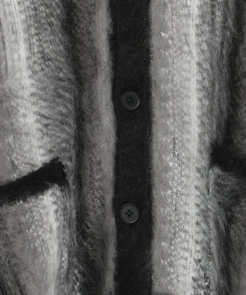 LAKOLE（ラコレ）の「柄シャギーカーディガン / 598620（カーディガン/ボレロ・メンズ・チャコール/ブラウン/グリーン/ブラック・LARGE/MEDIUM）」の17枚目の写真