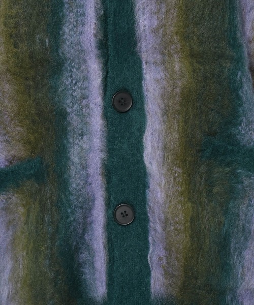 LAKOLE（ラコレ）の「柄シャギーカーディガン / 598620（カーディガン/ボレロ・メンズ・チャコール/ブラウン/グリーン/ブラック・LARGE/MEDIUM）」の20枚目の写真