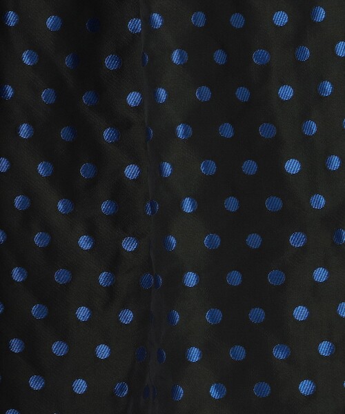 セール】ウォッシャブルドットジャガードタックフレアスカート