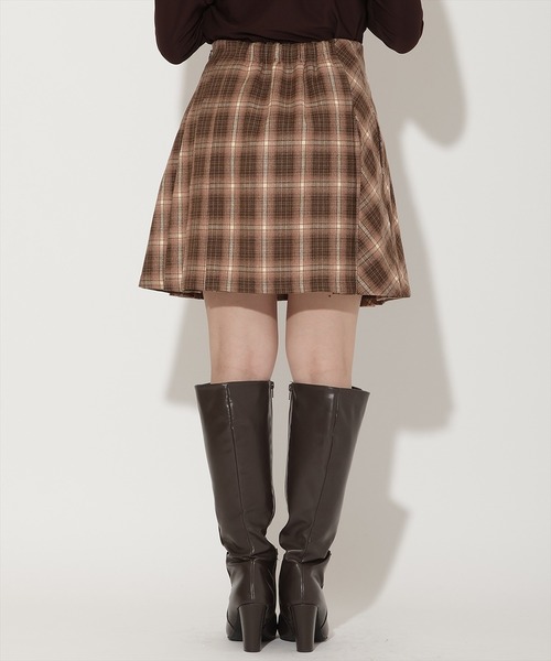 AND COUTURE(アンドクチュール)の「チェックミニスカート(スカート・レディース・グレー系その他/ブラウン系その他/ブラック系その他・MEDIUM/SMALL)」の16枚目の写真