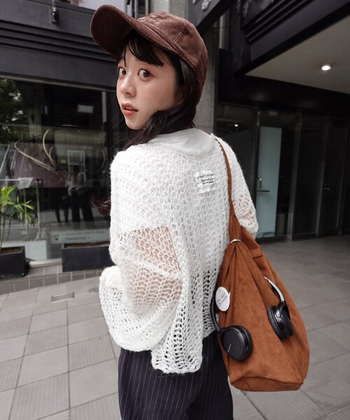 kastane シアーモヘアライクタグニット yamada企画/WEB限定/】シアーモヘアライクタグニット（ニット/セーター