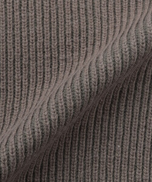 MACKINTOSH LONDON（マッキントッシュ ロンドン）の「7G両畔ハイネックカーディガン（カーディガン/ボレロ・メンズ・ブラック/グレー系その他・XL/L/M）」の10枚目の写真