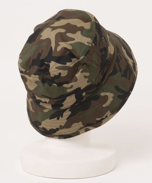 VANS（バンズ）の「VANS ヴァンズ Camouflage Bucket Hat ハット 125K7170400 WOODLAND（ハット・メンズ・カーキ・FREE）」の2枚目の写真