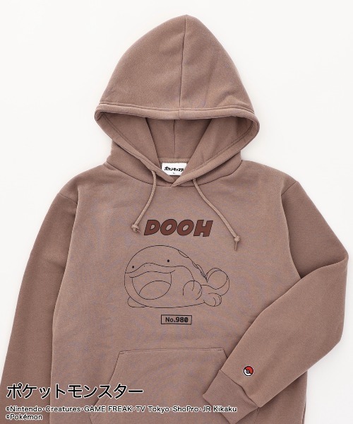 ポケットモンスター」ポケモン ドオー パーカー (フード付き