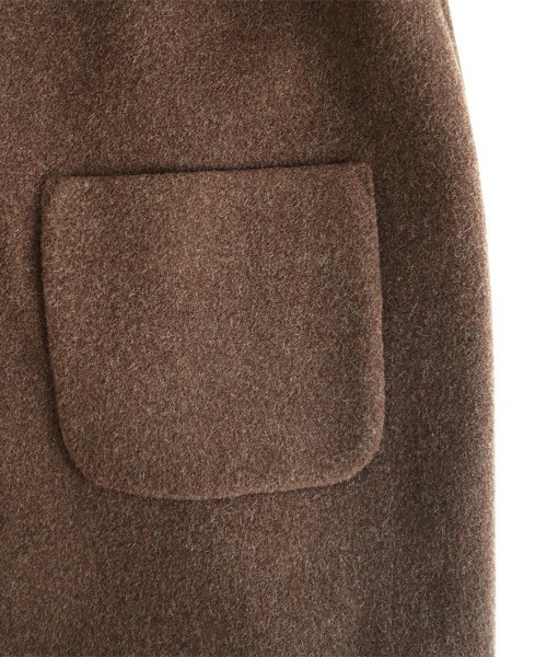 セール】オオカミとシロクマのヴィーカ“ロングメルトン”（ノーカラー