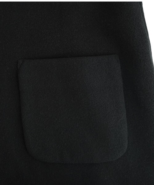 オオカミとシロクマのヴィーカ“ロングメルトン”（ノーカラーコート