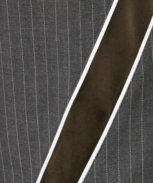 HARE（ハレ）の「3Dラインストライプパンツ(HARE)（その他パンツ・メンズ・グレー/ネイビー・SMALL/MEDIUM）」の17枚目の写真