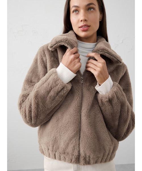 セール】BANANA REPUBLIC FACTORY STORE フェイクファー ショート