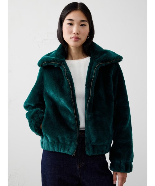 セール】BANANA REPUBLIC FACTORY STORE フェイクファー ショート