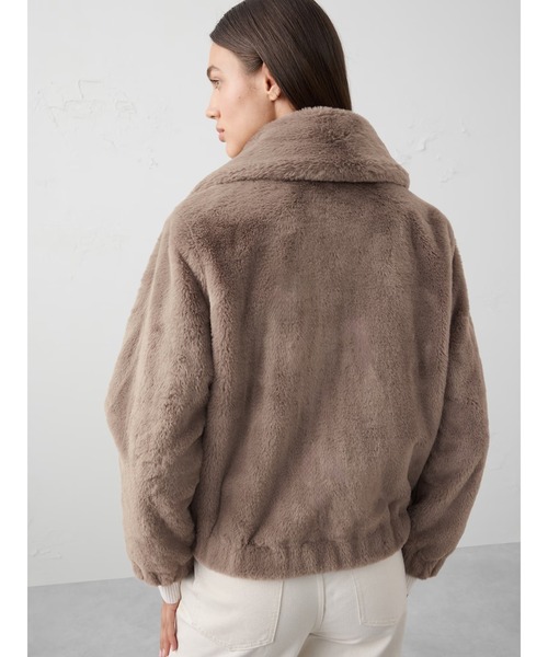 セール】BANANA REPUBLIC FACTORY STORE フェイクファー ショート